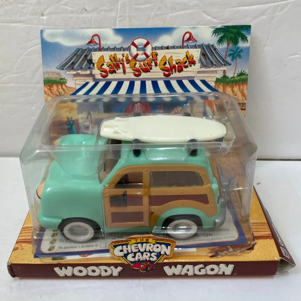FOUR NEW IN BOX VINTAGE THE CHEVRON CARS 1997-1999